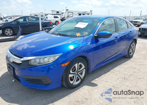 2017 Honda Civic Lx from USA, damaged, VIN 19XFC2F52HE050661